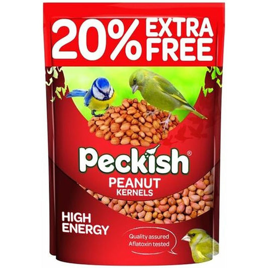 PECKISH 2KG PEANUTS + 20% EXTRA FREE