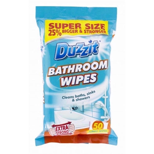 DUZZIT WIPES BATHROOM 50S PK12 (sp