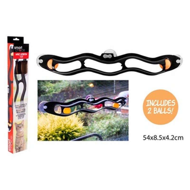 SMART CHOICE WINDOW TRACK CAT TOY