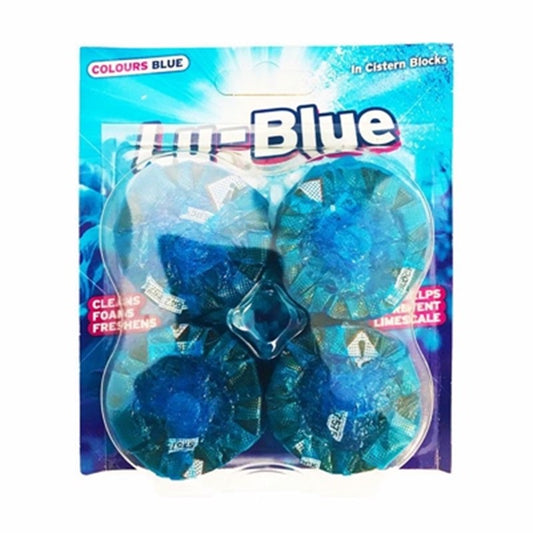 EASY LU BLUE TOILET BLOCK 4S PK10