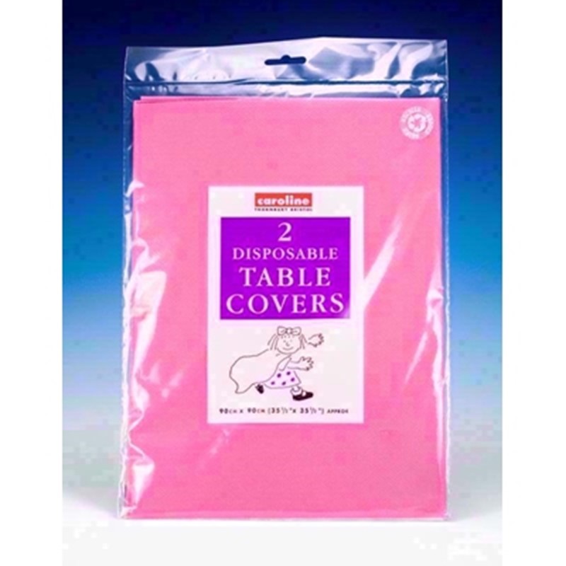 CAROLINE PAPER TABLE COVERS HOTPINK 1337