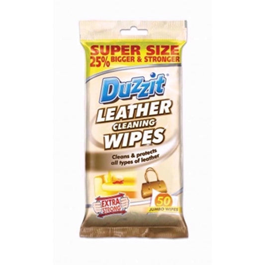 DUZZIT WIPES LEATHER 50S PK12
