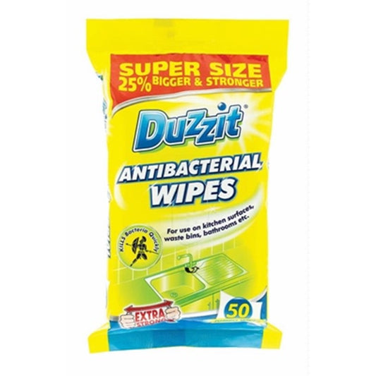 DUZZIT WIPES ANTIBACTERIAL 50S PK12