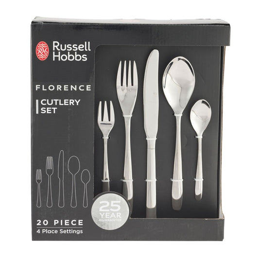 RUSSELL HOBBS FLORENCE CUTLERY SET 20 PIECE