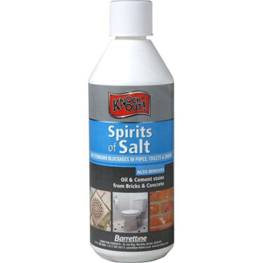 KNOCKOUT SPIRIT OF SALTS 500ML PK6
